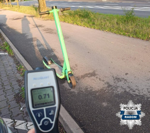 Szaleńcze jazdy na hulajnogach. 13-latce zmierzono prawie 3-krotnie przekroczenie dopuszczalnej prędkości!
