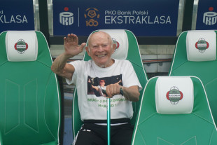Hrabia Zdzisław Radulski. Tylko on był na meczu z Górnikiem w dobrej formie