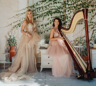 Koncert harfy i fletu w wykonaniu Flutissima & Harp w Szydłowcu