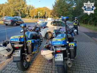 W Radomiu jeździmy za szybko. Jednego dnia drogówka zatrzymała ponad stu kierowców z niedozwoloną prędkością [FOTO]