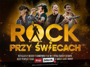 Szykuje się niezapomniany koncert. ROCK w sali ROK! Queen, AC/DC, Scorpions... 