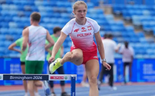 Izabela Smolińska podczas mistrzostw w Birmingham