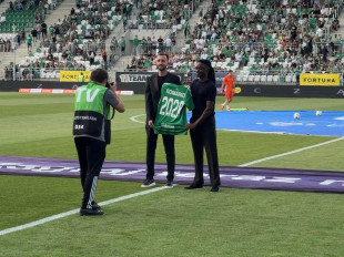 Radomiak przedstawił Romario Baro jak prawdziwą gwiazdę