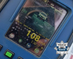 Przyśpieszył na Mieszka I. Mandat 1500 zł to najmniejszy z jego problemów