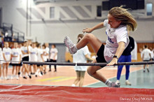 Szkolna Olimpiada w hali MOSiR