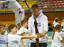 Szkolna Olimpiada w hali MOSiR