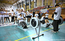 Szkolna Olimpiada w hali MOSiR