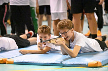 Szkolna Olimpiada w hali MOSiR