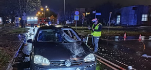 Wypadek na ul. Zbrowskiego