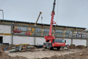 Trwa rozbudowa hali widowiskowo-sportowej Uniwersytetu Radomskiego