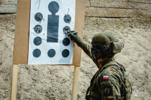Kursy strzeleckie w 62 Batalionie Lekkiej Piechoty w Radomiu