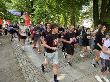 Uczestnicy Biegu Konstytucji nie zapomnieli o barwach narodowych