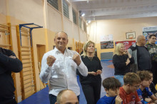 Tak finałową walkę Tomasza Mitala przeżywali najbliżsi z Olimpijczyka Radom