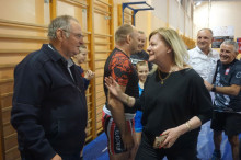 Tak finałową walkę Tomasza Mitala przeżywali najbliżsi z Olimpijczyka Radom