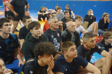 Tak finałową walkę Tomasza Mitala przeżywali najbliżsi z Olimpijczyka Radom