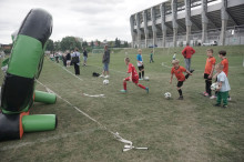 Wielki festyn charytatywny dla Dominika. Drużyna Akademii Sportowej Radomiak