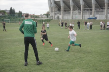 Wielki festyn charytatywny dla Dominika. Drużyna Akademii Sportowej Radomiak