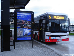 Komunikat MZDiK dotyczy przystanku linii numer 5