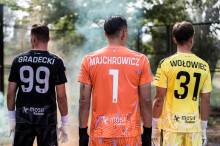 Tak prezentują się stroje bramkarzy Radomiaka