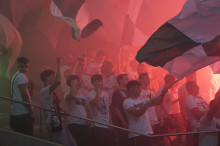 Gorąco na trybunach. Kibice zrobili show