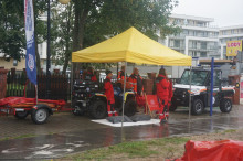 Prezentacja Czarnych podczas sobotniego pikniku