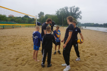 Prezentacja Czarnych podczas sobotniego pikniku