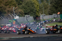 Aleksander Ruta z podium na torze Imola we Włoszech
