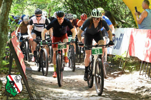 Jeden z tegorocznych wyścigów z cyklu Legia MTB Maraton