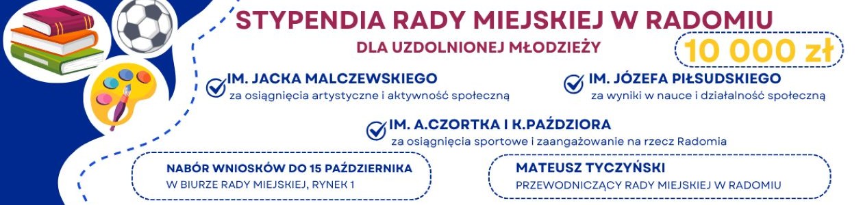 Stypendia dla zdolnych młodych radomian