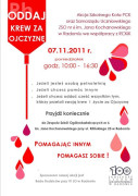 Oddaj krew za ojczyznę