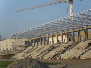 Co nowego na budowie stadionu?