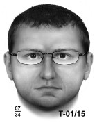 Jest portret pamięciowy sprawcy napadu na bank. Poznajesz?
