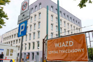 Szpital tymczasowy kończy działalność