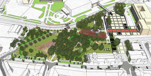 Skwer w centrum miasta zostanie przebudowany