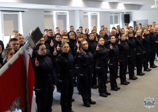 Nowi policjanci złożyli ślubowanie
