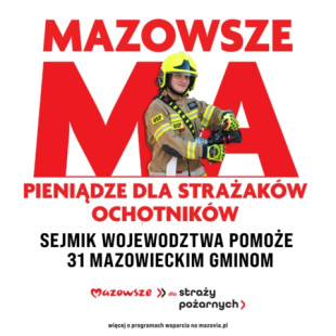 Dodatkowe pieniądze dla mazowieckich OSP
