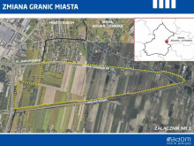Tereny gminy Jedlnia-Letnisko planowane do przyłączenia do Radomia