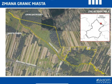 Tereny gminy Jastrzębia planowane do przyłączenia do Radomia