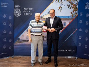 Były prezydent Radomia Zdzisław Marcinkowski uhonorowany