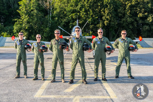 Zespół Akrobacyjny Orlik na ostatnia prostej przed Air Show Radom 2025