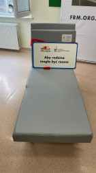 Fotelo-łóżko od Fundacji Rolanda McDonalda