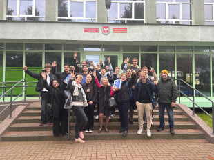 Ekologia i integracja w „Elektroniku”. Goście z zagranicy zachwyceni Polską i Radomiem [FOTO]