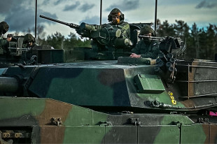 Żołnierze WOT z Radomia ćwiczyli z 1. Warszawską Brygadą Pancerną [FOTO]