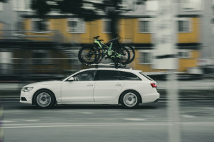 Rowery na dachu samochodu