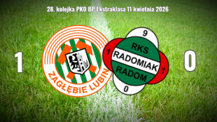 Porażka Radomiaka w Lubinie. Zieloni wciąż nie potrafią uciec przed strefą spadkową. Ona ich dopada