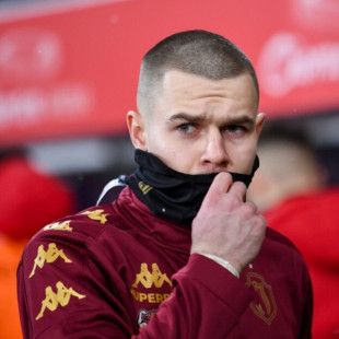 Miłosz Piekutowski w barwach Jagiellonii Białystok