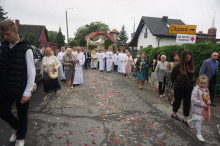 Procesja Bożego Ciała w Parafii św. Stefana na Idalinie