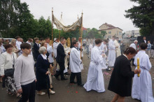 Procesja Bożego Ciała w Parafii św. Stefana na Idalinie