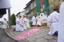 Procesja Bożego Ciała w Parafii św. Stefana na Idalinie