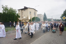 Procesja Bożego Ciała w Parafii św. Stefana na Idalinie